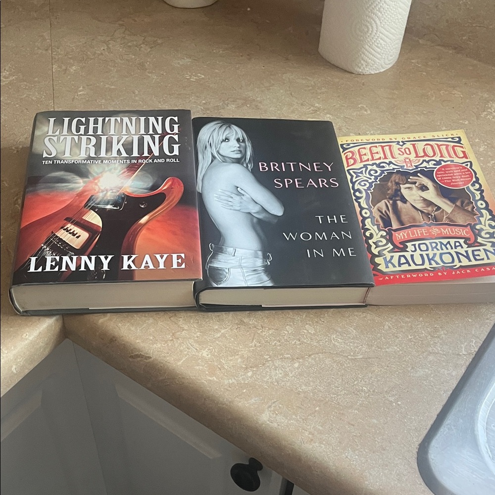 Set of Three Books